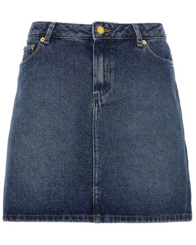 A.P.C. Standard Denim Skirt - Blue