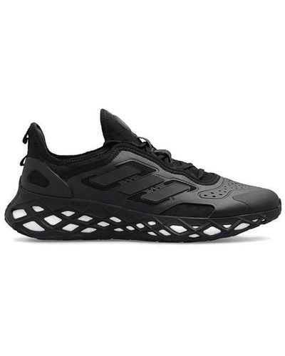 adidas Web Boost Lace-up Runners - Black