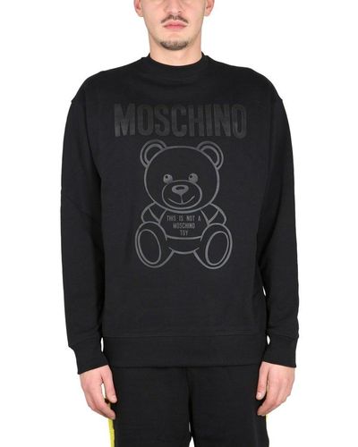 Moschino Teddy Sweatshirt - Black