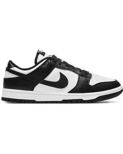 Nike Dunk Low-top Retro Sneakers - Black