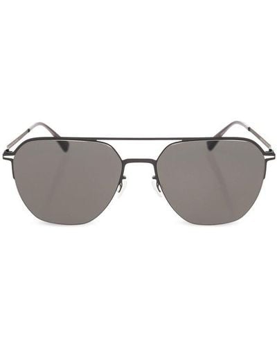Mykita Amos Square Frame Sunglasses - Grey