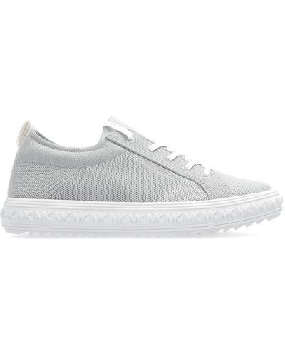 MICHAEL Michael Kors Logo Printed Lace-up Sneakers - White