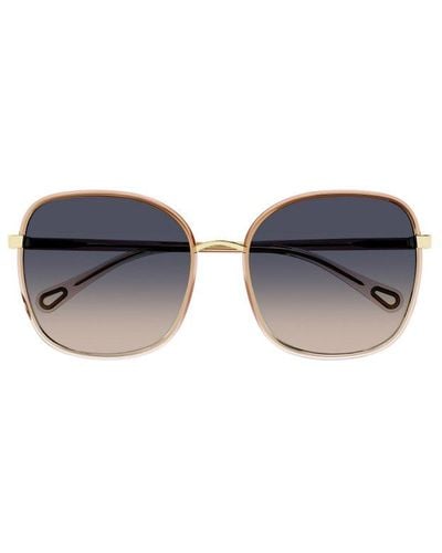 Chloé Square Frame Sunglasses - Blue