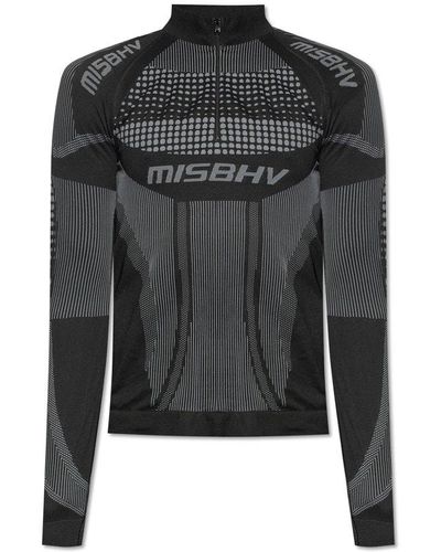 MISBHV Long-sleeved Performance Knitted Top - Black