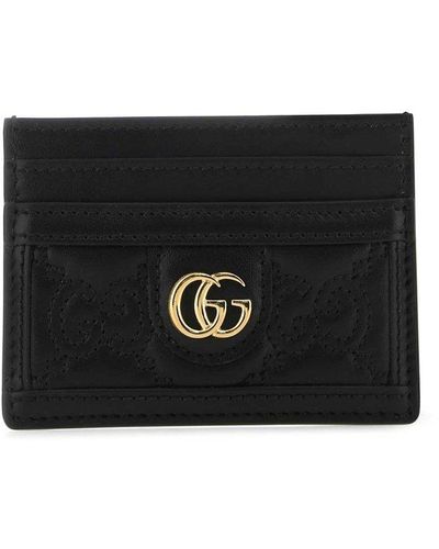 Gucci GG Matelassé Cardholder - Black