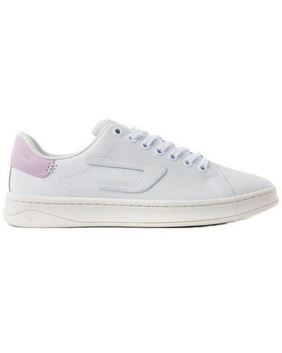 DIESEL S-athene Low W Lace-up Sneakers - White
