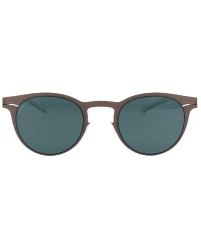 Mykita Riley Round Frame Sunglasses - Blue