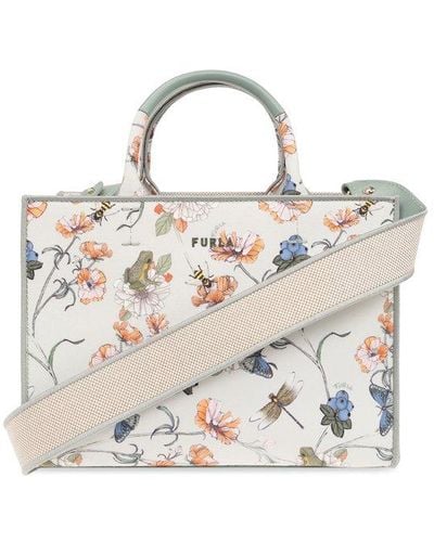 Furla 'opportunity Small' Shopper Bag, - White