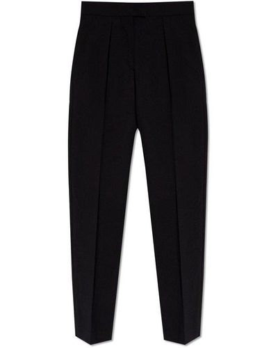 Isabel Marant Nolena High-waist Slim-cut Trousers - Black