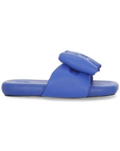 Off-White c/o Virgil Abloh Padded Slip-on Sandals - Blue
