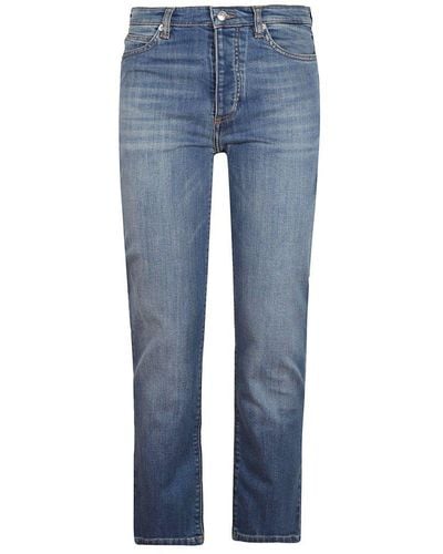 Zadig & Voltaire High-waist Cropped Jeans - Blue