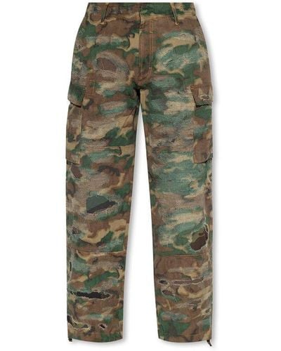 Givenchy Cargo Trousers - Green