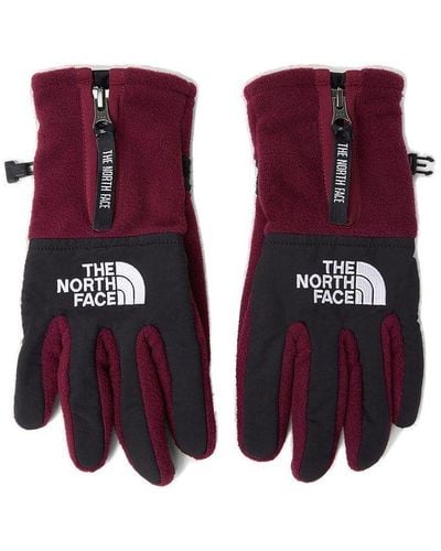 The North Face Denali Etip Logo Embroidered Gloves
