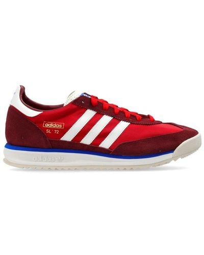adidas Originals Sl 72 Rs Lace-up Trainers - Red