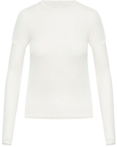 Totême Layered Knitted Top - White