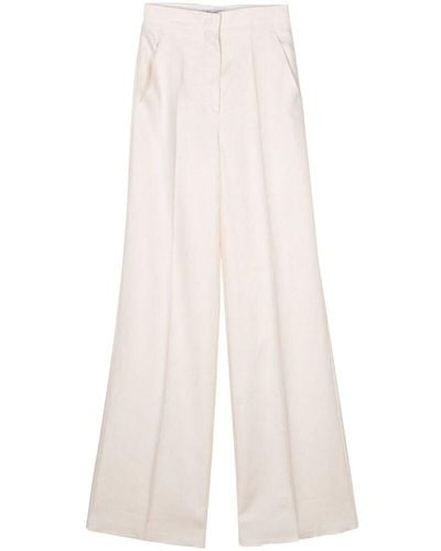 Max Mara Wide-leg Trousers - White