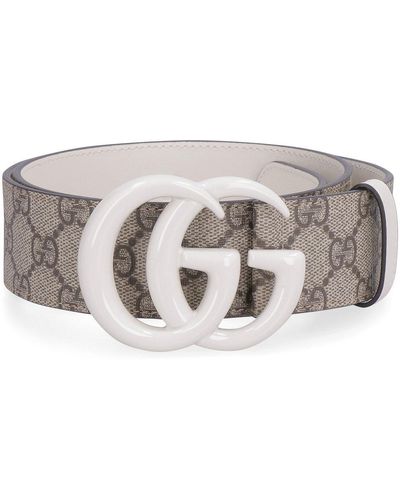 Gucci - GG Marmont Matelassé Wide Belt - Women - Leather - 75 - Pink