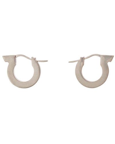 Ferragamo Monogram Earring - Metallic
