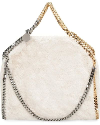 Stella McCartney Falabella Chain Linked Tote Bag - Natural