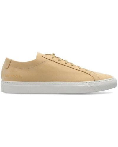 Common Projects Achilles Suede Low-top Trainers - Natural