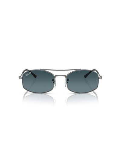 Ray-Ban Oval-frame Sunglasses - Green