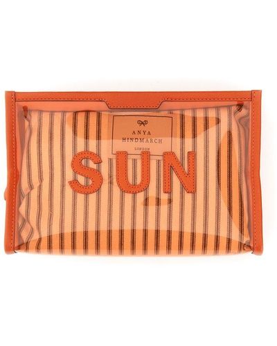 Anya Hindmarch Pouch Sun - Orange