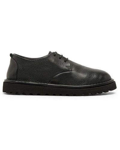 Marsèll Sancrispa Alta Pomice Derby Shoes - Black