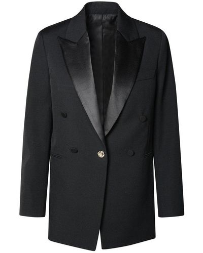Lanvin Single Breasted Tailored Blazer - Black