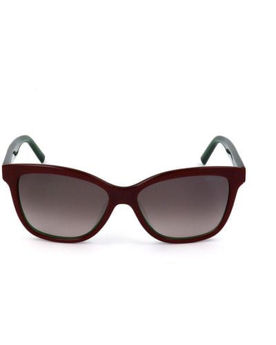 Zadig & Voltaire Cat Eye Frame Sunglasses - Red