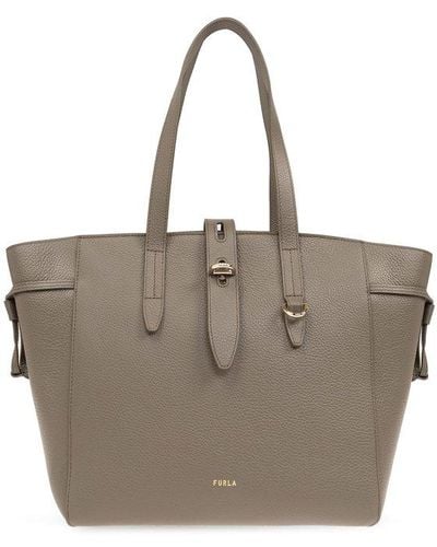 Furla 'net Medium' Shopper Bag, - Green
