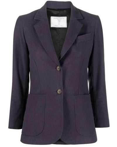 Societe Anonyme Single-breasted Jacket - Blue