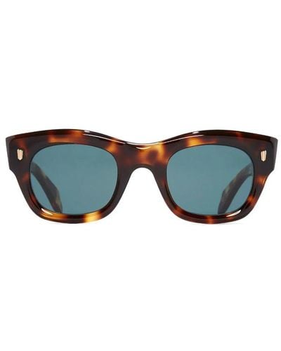 Cutler and Gross Square Frame Sunglasses - Blue