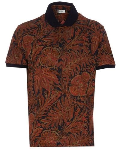 Etro T-shirts And Polos - Brown