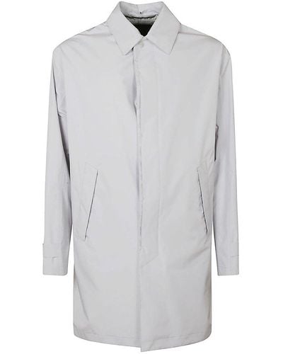 Herno Laminar Long-sleeved Coat - Grey