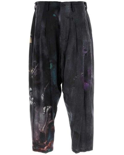 Yohji Yamamoto Trousers - Black