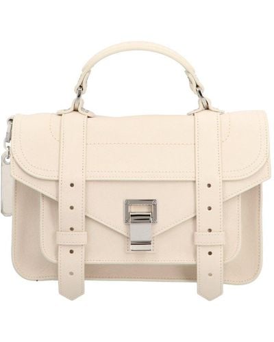 Proenza Schouler Ps1 Tiny Strapped Shoulder Bag - White