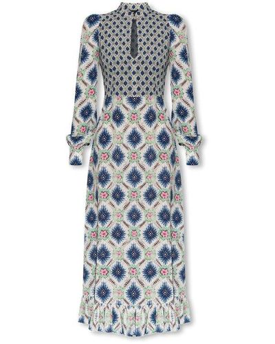 Etro Dress With Floral Motif - White