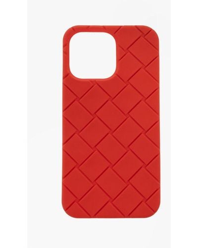 Bottega Veneta Iphone 13 Pro Max Case - Red