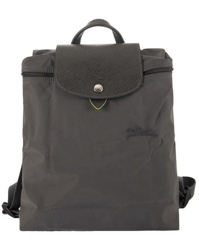 Longchamp Le Pliage Green - Backpack - Black