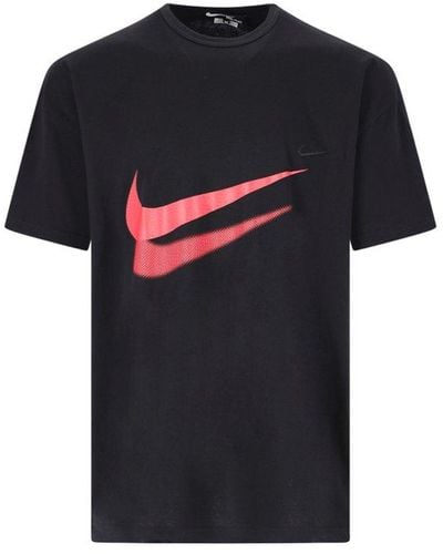 COMME DES GARÇON BLACK X Nike Oversized T-shirt - Black
