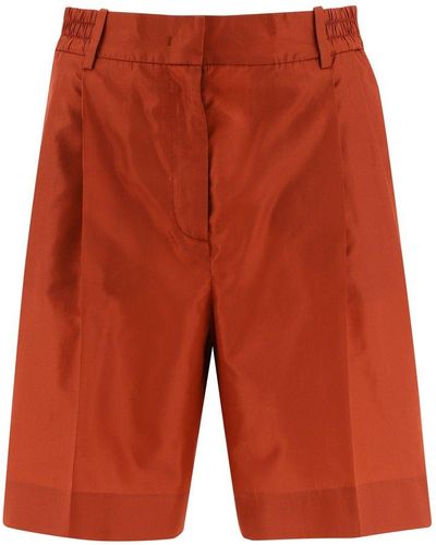 Valentino Knee-length Shorts - Red