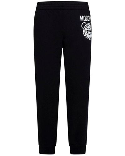 Moschino Teddy Bear Mid-rise Track Trousers - Blue