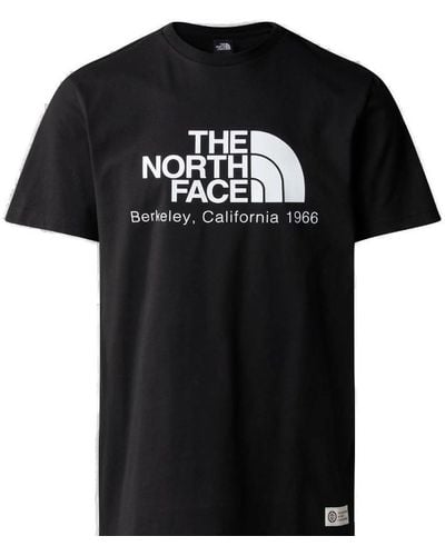 The North Face Logo-printed Crewneck T-shirt - Black
