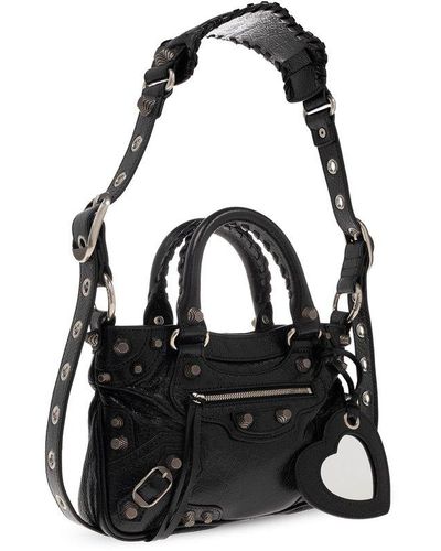 Balenciaga Neo Cagole Small Shoulder Bag - Black