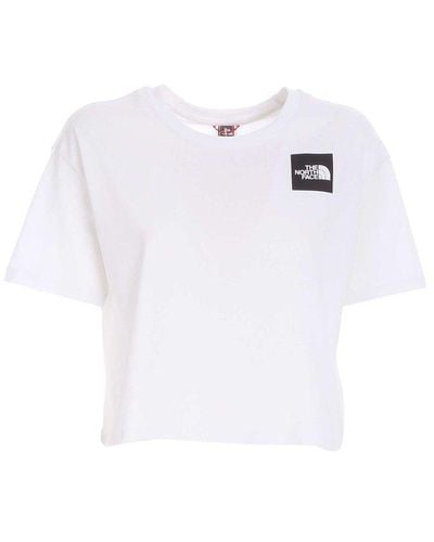 The North Face Cropped Fine T-shirt - White
