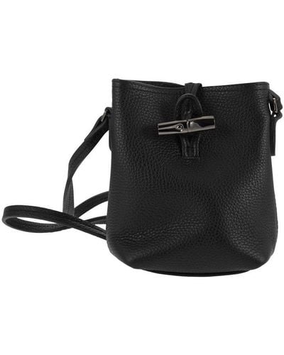 Longchamp Women's Xs Roseau Leather Top Handle Bag - Sage