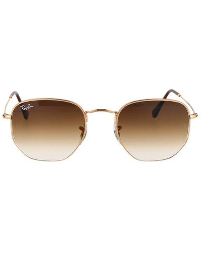 Ray Ban Hexagonal Sunglasses for Women - Up to 50% off | Lyst