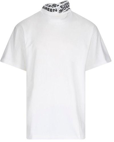 Y. Project 'triple Collar' T-shirt - White
