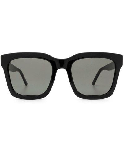 Retrosuperfuture Aalto Square Frame Sunglasses - Black