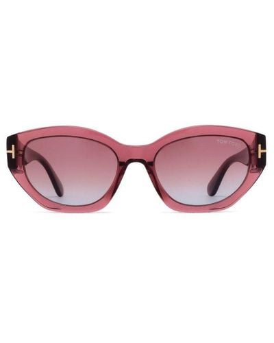 Tom Ford Butterfly Frame Sunglasses - Pink
